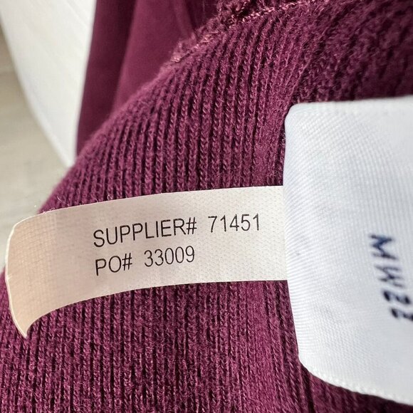 Polo by Ralph Lauren Shirt Mens Size XL Dark Burgundy Shawl Collar Pullover - Picture 15 of 16